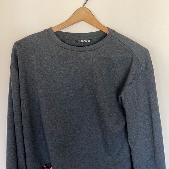 Shein Long Sleeve Tassel Multi-Color Flowy Teeshirt Top Women's Size XS - Picture 2 of 5